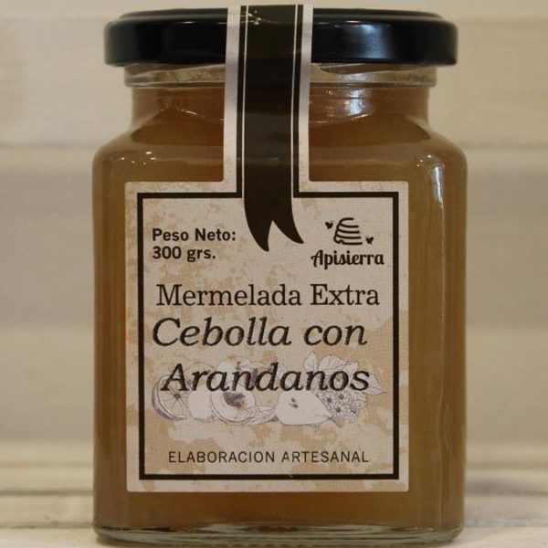 El Granero de la Abuela | Tienda online gourmet en Priego de Córdoba | Mermelada Artesana de Cebolla con Arándanos. 300 Grs